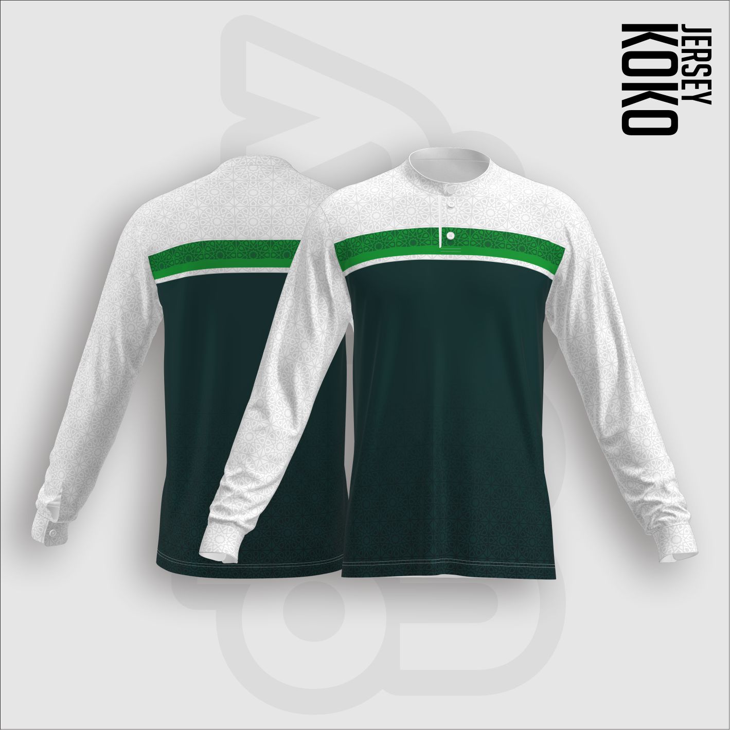 Jersey Koko Panjang - R007 Bonus tasbih