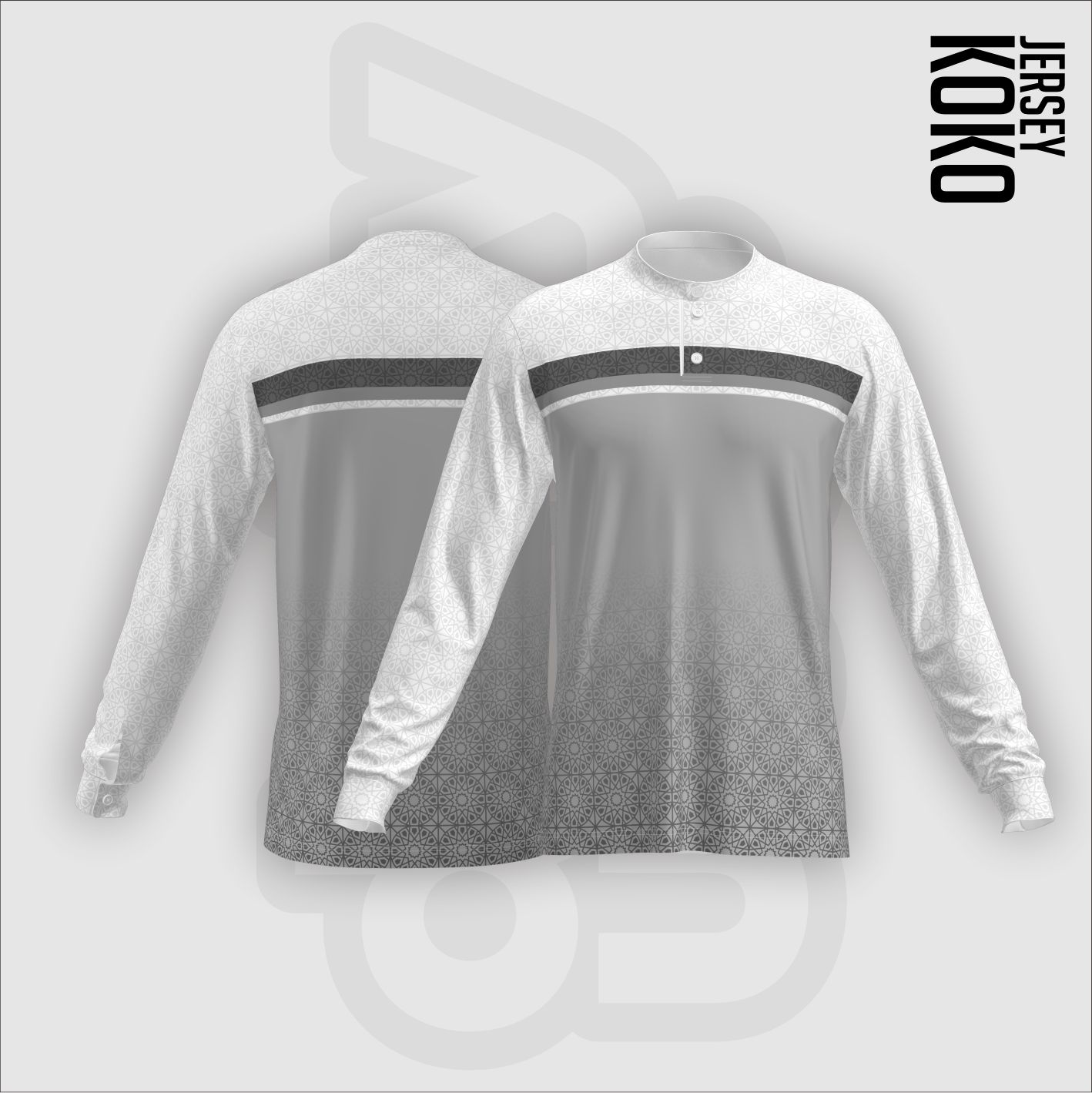 Jersey Koko Panjang - R007 Bonus tasbih