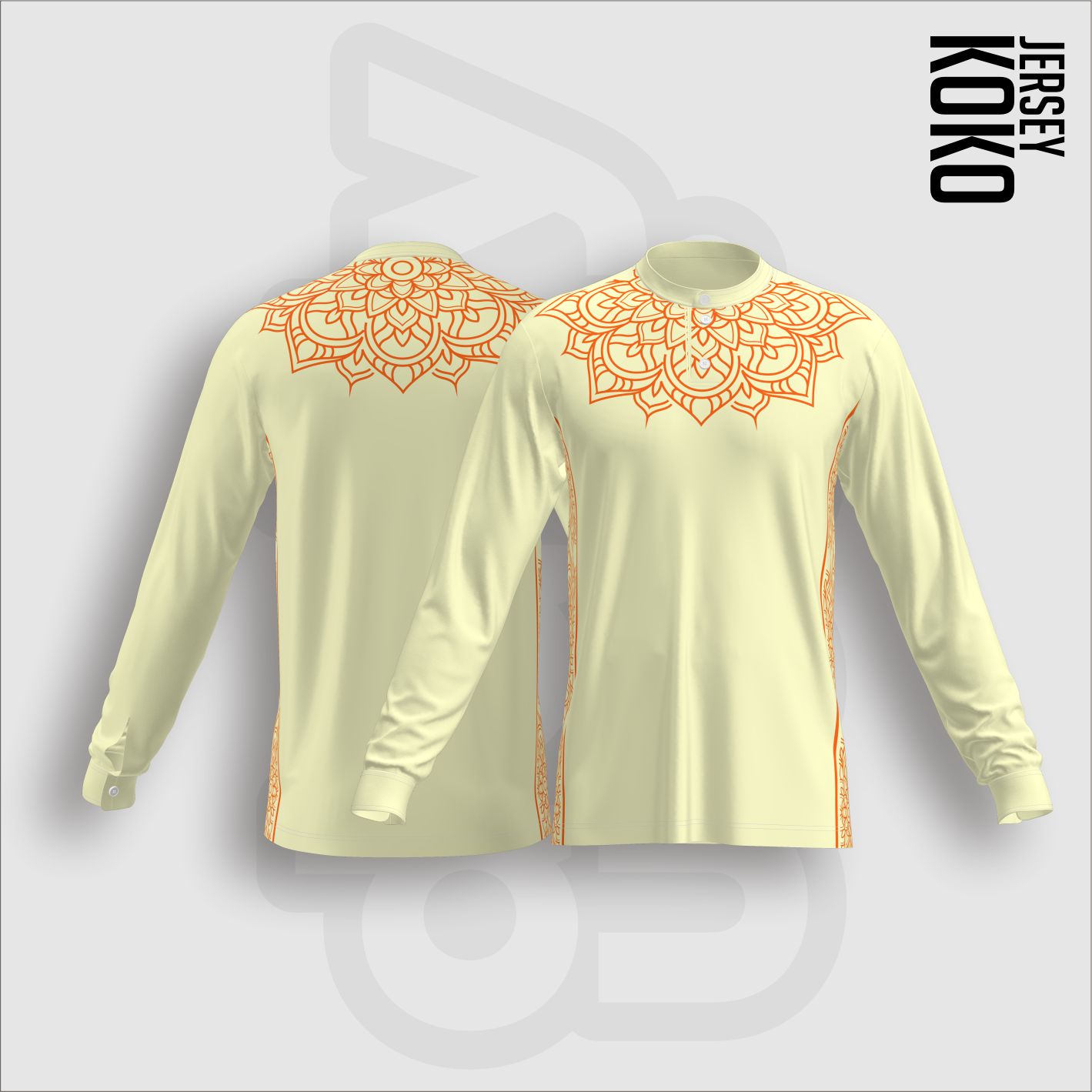 Jersey Koko Panjang - R008 Bonus Tasbih