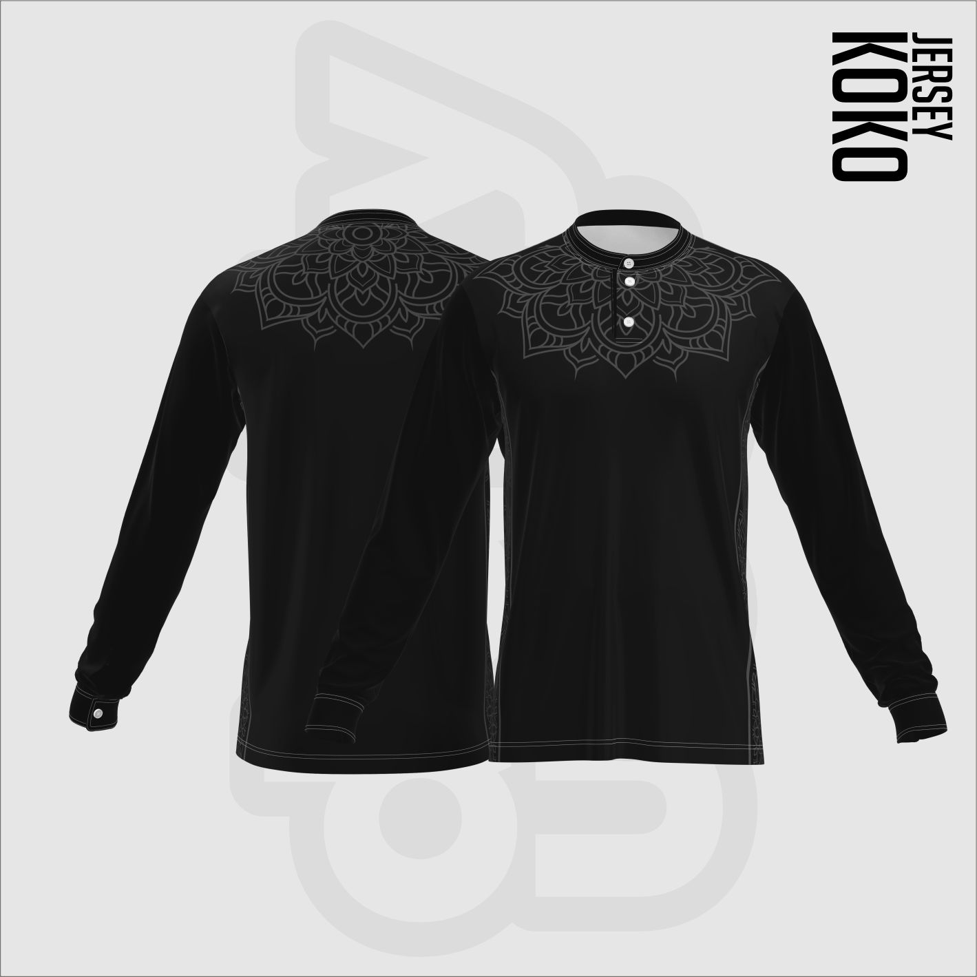 Jersey Koko Panjang - R008 Bonus Tasbih