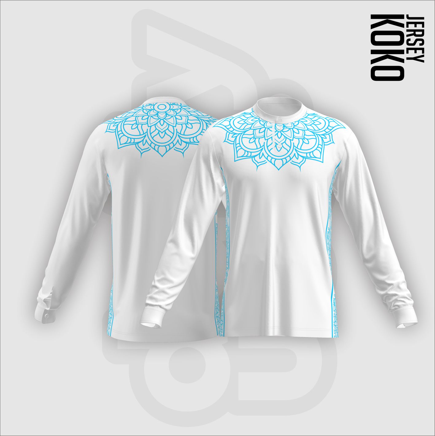 Jersey Koko Panjang - R008 Bonus Tasbih