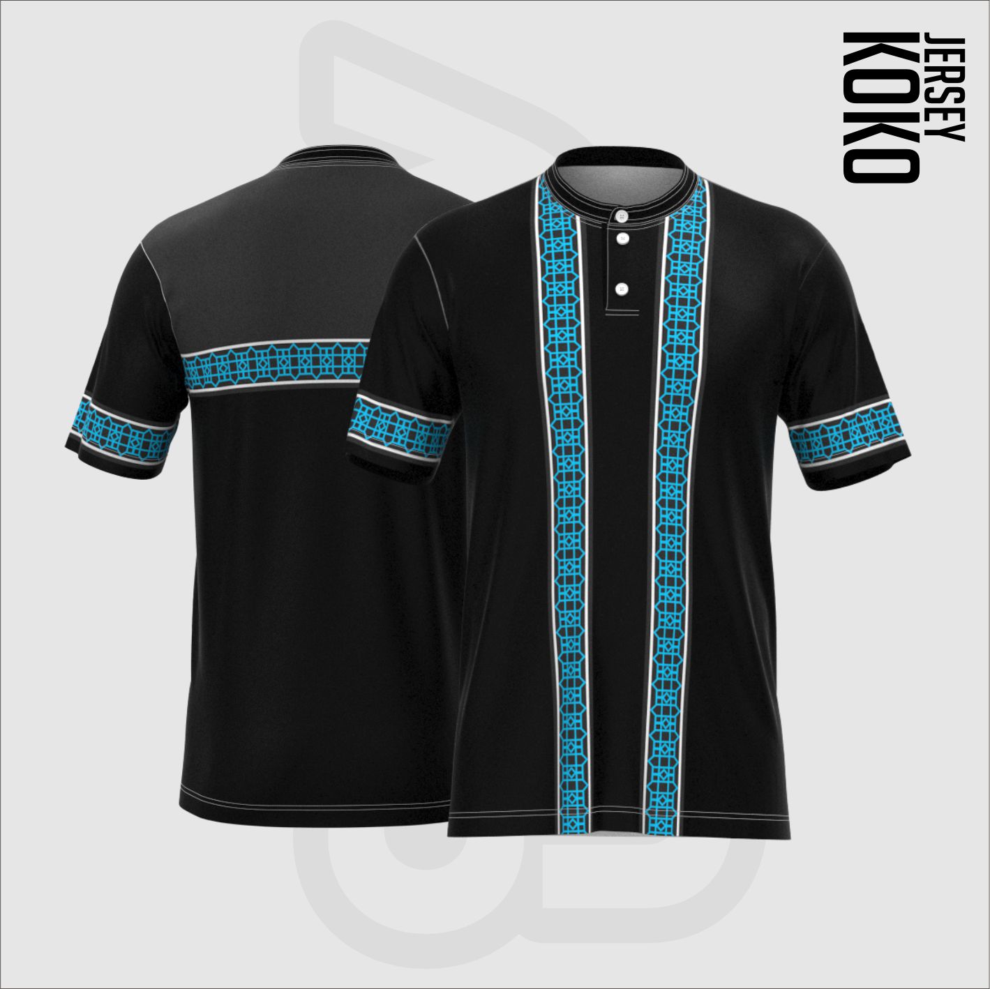 Jersey Koko Pendek - R010 Bonus Tasbih