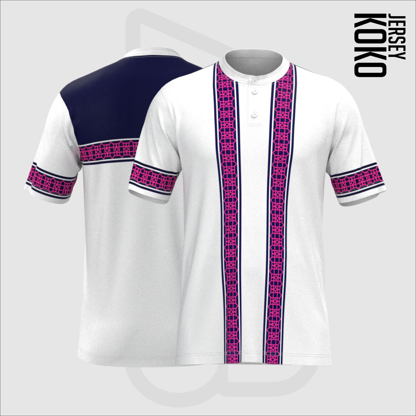 Jersey Koko Pendek - R010 Bonus Tasbih