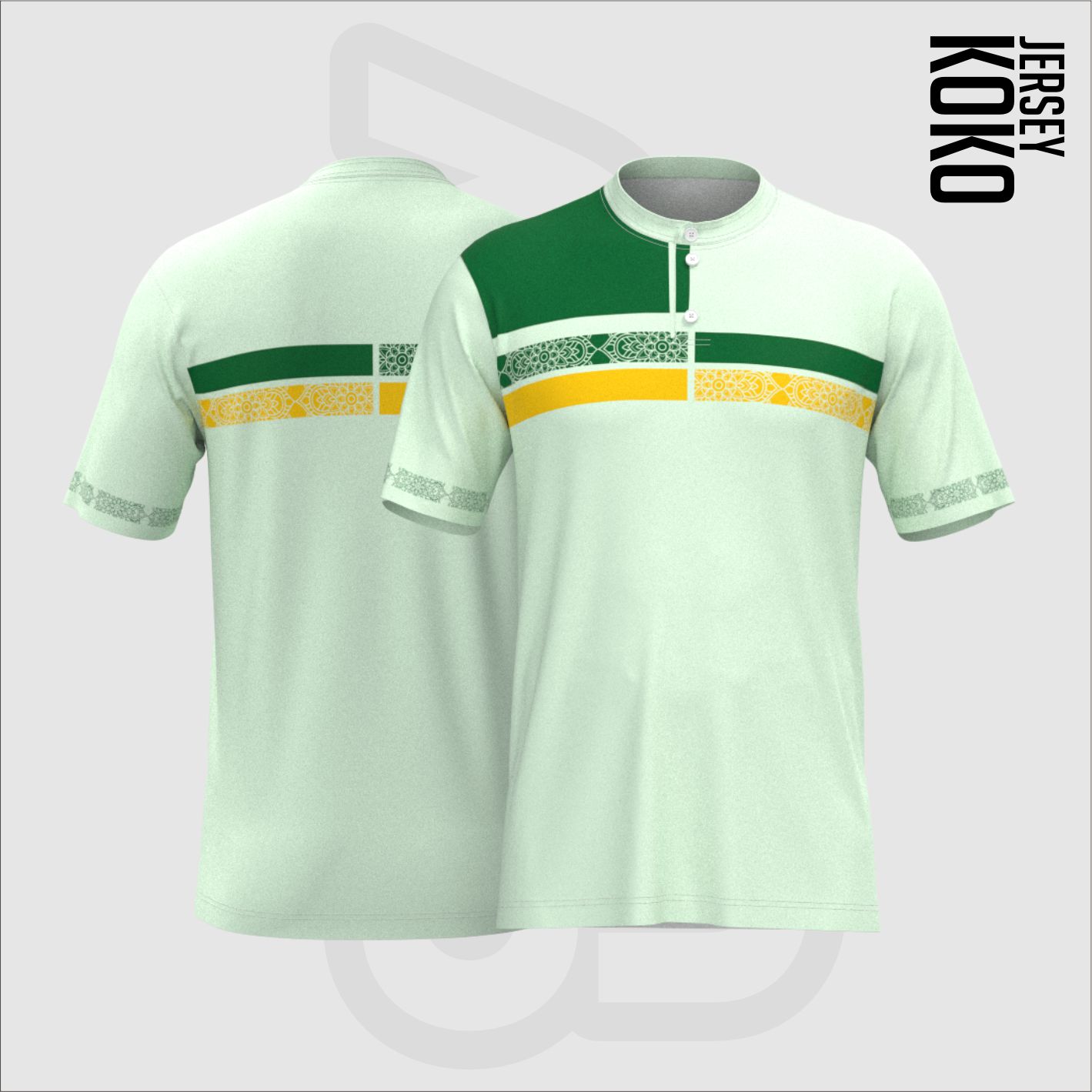 Jersey Koko Pendek - R011 Bonus Tasbih