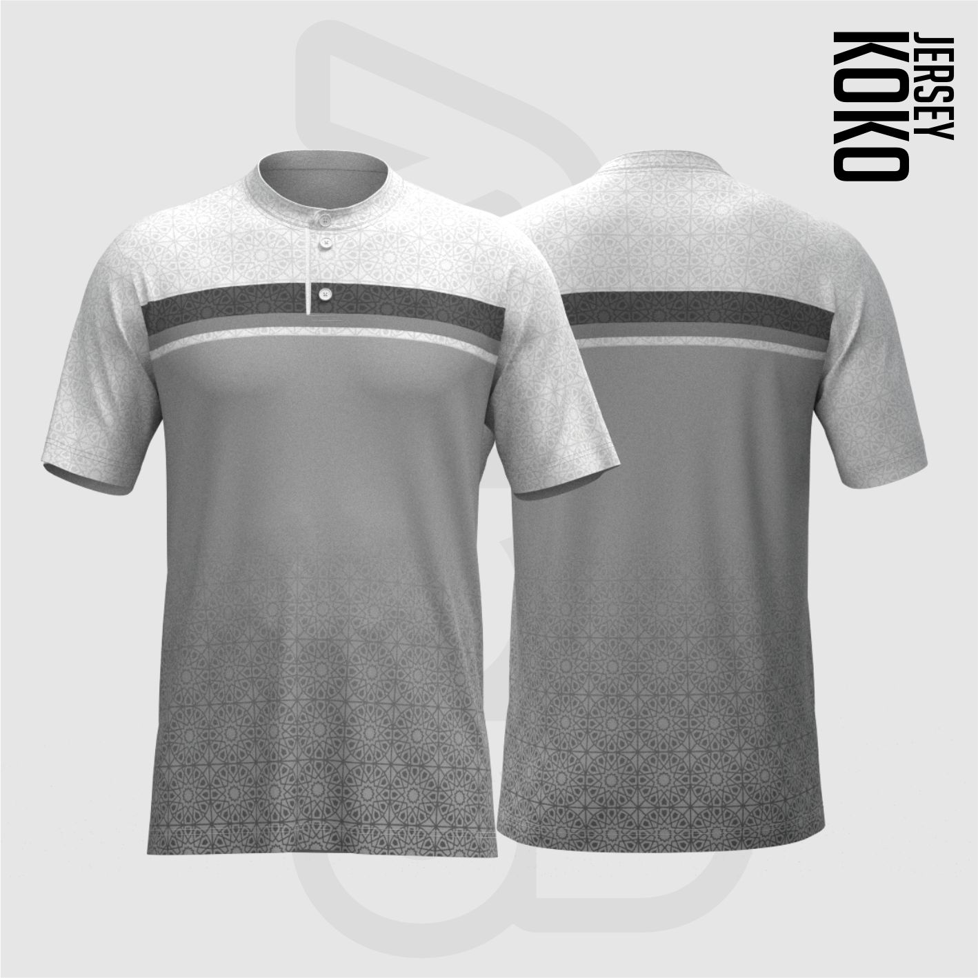 Jersey Koko Pendek - R001 Bonus Tasbih
