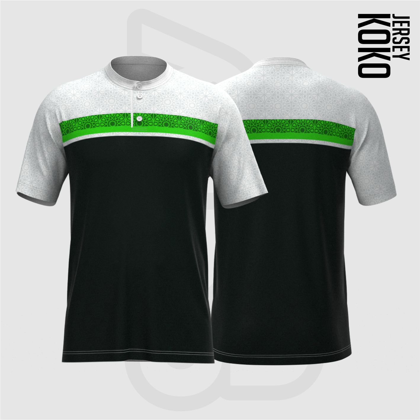 Jersey Koko Pendek - R001 Bonus Tasbih