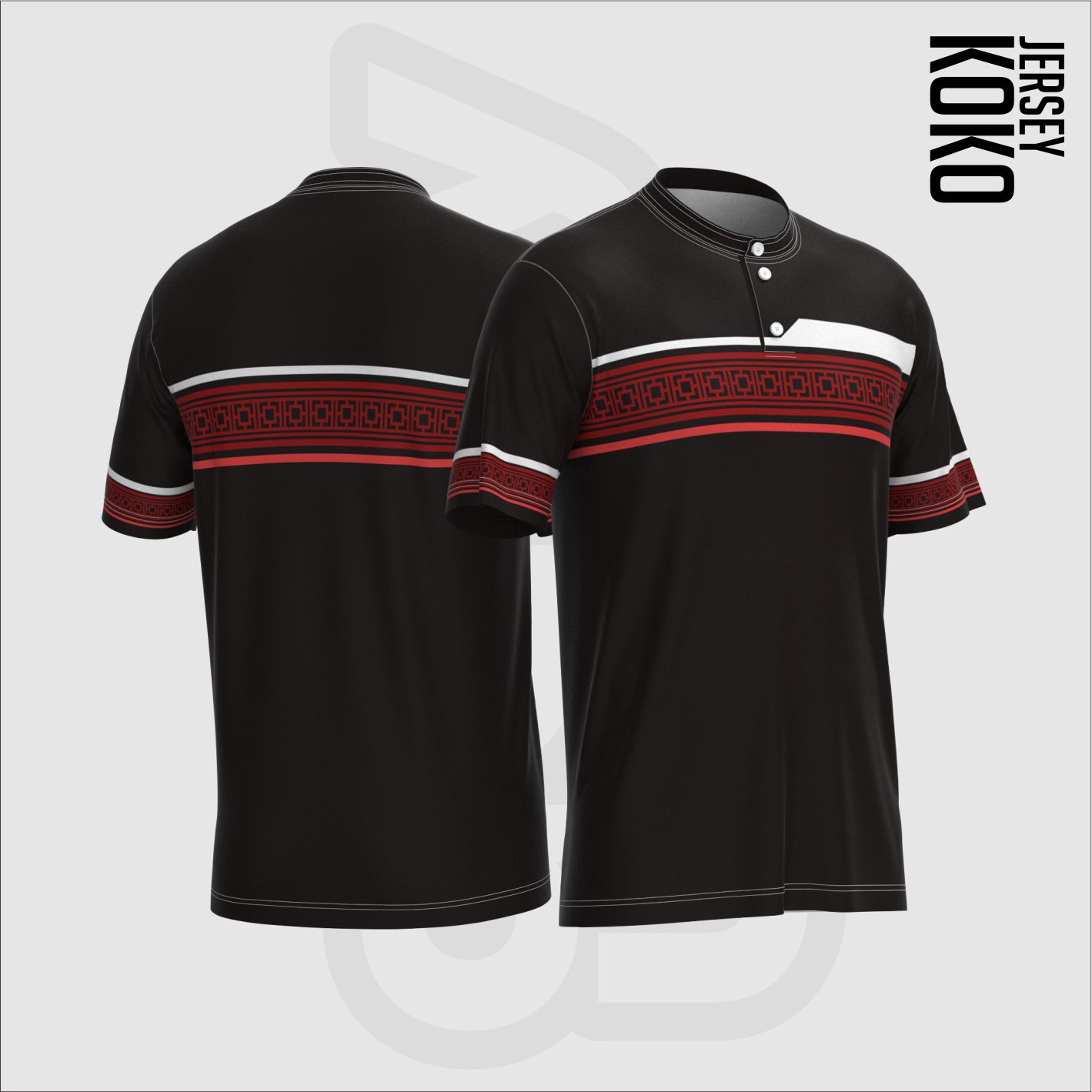Jersey Koko Pendek - R005 Bonus tasbih