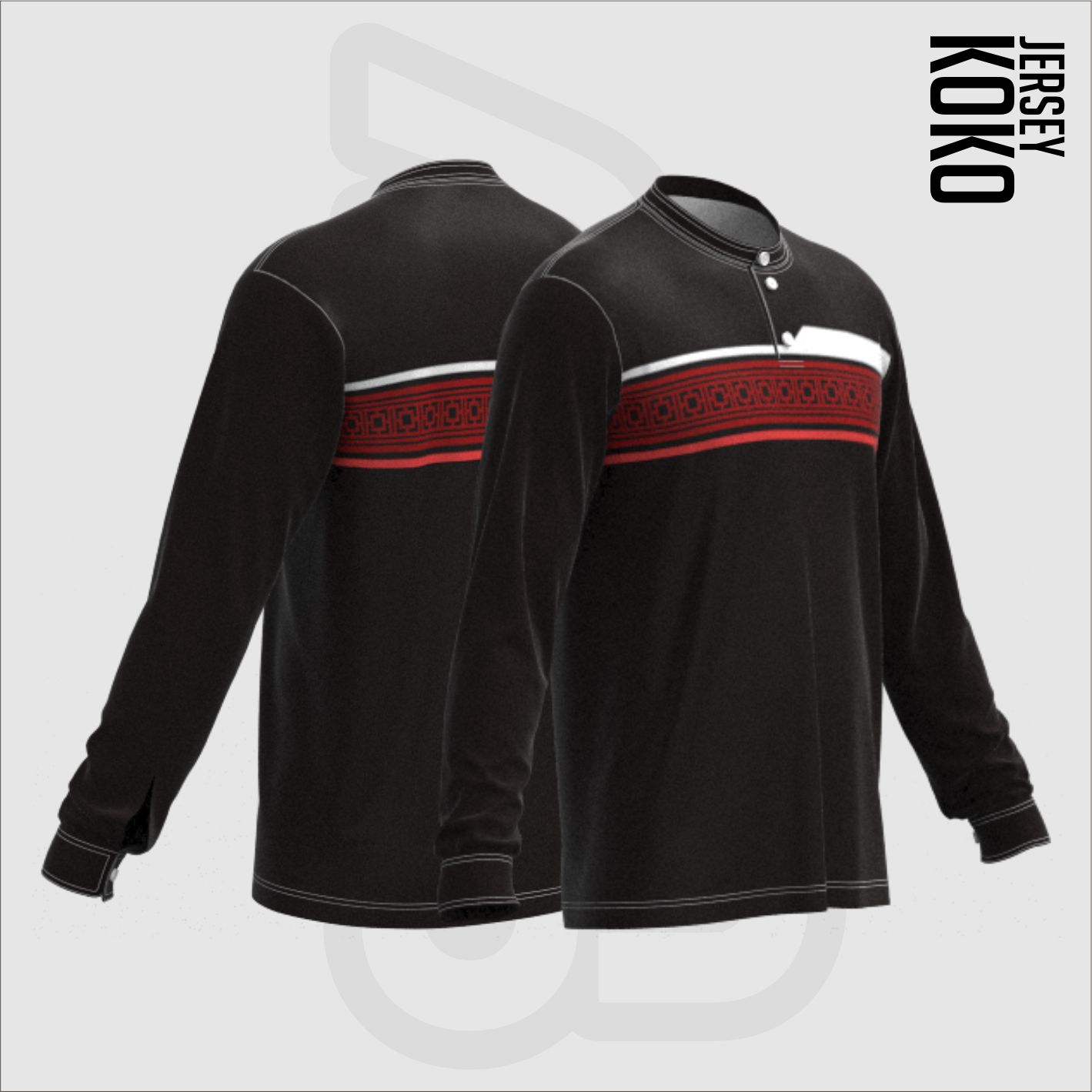 Jersey Koko Panjang - R006 Bonus tasbih