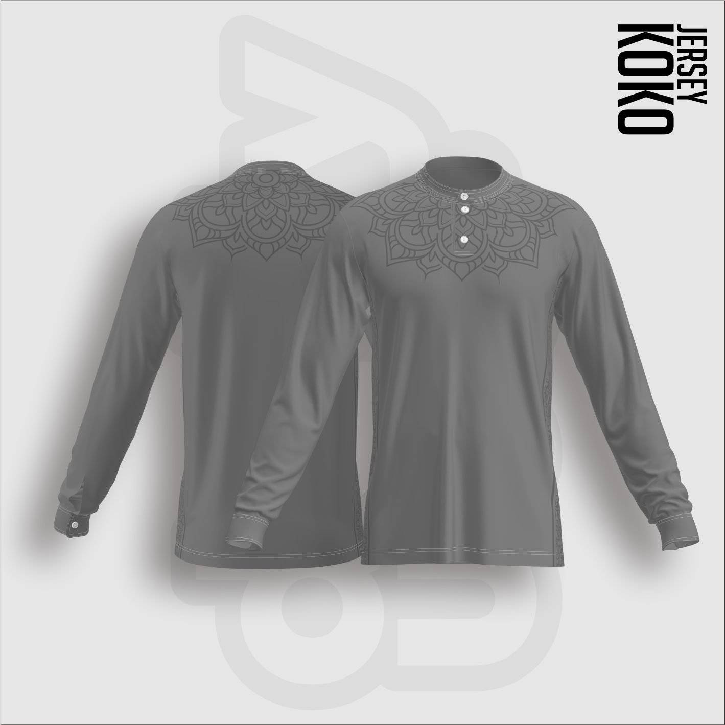 Jersey Koko Panjang - R008 Bonus Tasbih